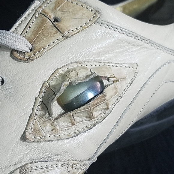 Fennix Italy Luxury Gator Shoes sz 13 Hornback - Picture 7 of 8